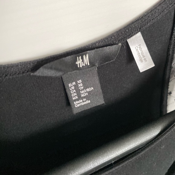 H&M | Cute A-Line Mesh Polka Dot Trim Dress - Picture 9 of 12